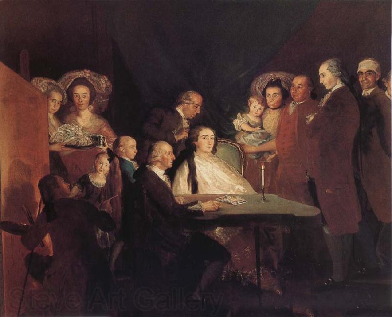 Francisco Goya The Family of the Infante Don luis